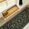 Washable Insect 2x8 Long Runner Rug by HazoHaus