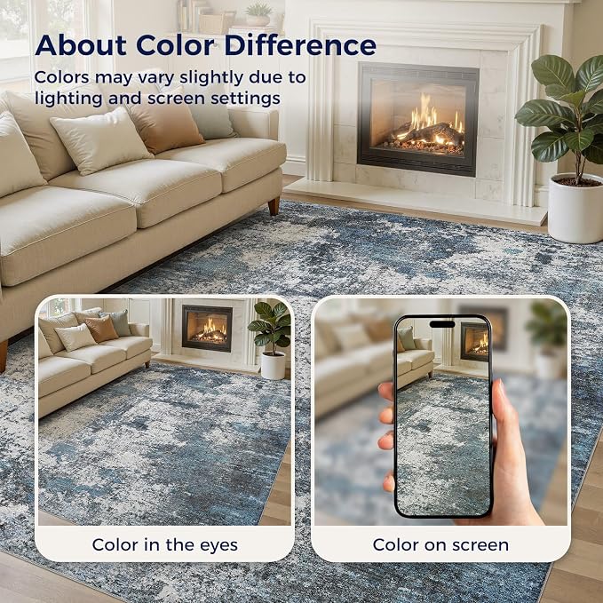 DMOYEST Area Rug Living Room Rugs - Image 7