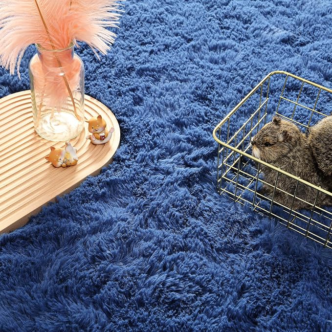 Andecor Soft Fluffy Bedroom Rugs Indoor Shaggy Plush Area Rug - Image 7