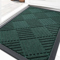 OLANLY Front Door Mat Outside Entrance 29.5x17, Heavy Duty Sturdy Natural by OLANLY