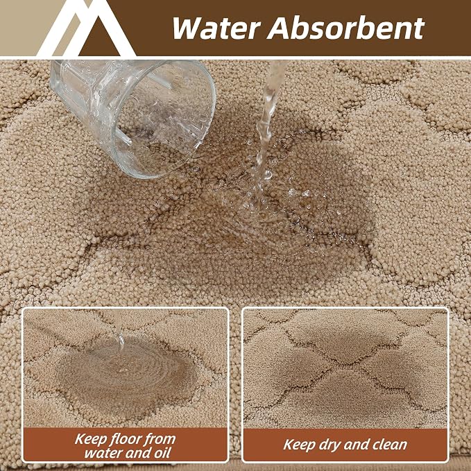 COSY HOMEER Kitchen Rugs 32"x48" Non-Slip Washable Kitchen Mats - Image 5