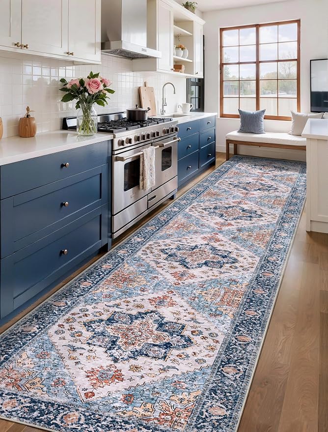 SERISSA Runner Rug for Hallways, 3x14 Washable Non Slip Kitchen Runner Rug - Image 2