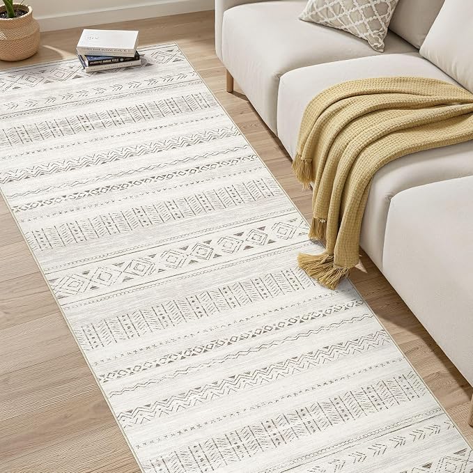 cotiled Washable 3x8 Runner Rugs: Washable Boho Rugs - Image 8