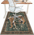 48"x72" Office Chair Mat for Hardwood Tile Floor, Under Desk Carpet Protector by BESBLEE