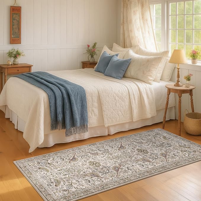 Vintage 2x6 Washable Runner Rugs - Image 8