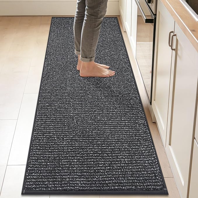 BEQHAUSE Kitchen Runner Rugs 24"x84", Non-Slip Kitchen Mats by BEQHAUSE