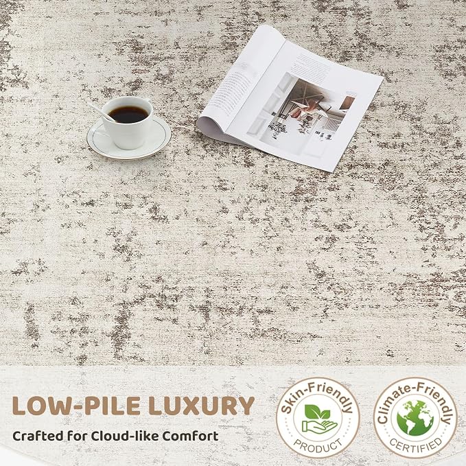 UERMEI 10x14 Washable Area Rug - Image 8