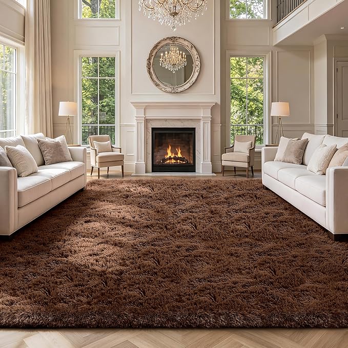Shag Area Rugs for Bedroom Living Room, 6X9 Ultra Soft Fluffy Area Rugs for Dorm - Image 7