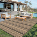 GENIMO Outdoor Rug for Patio Clearance, Lightweight Waterproof RV Camping Mat by GENIMO