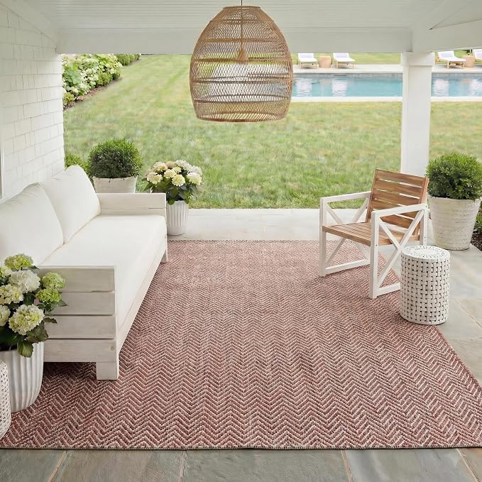 SAFAVIEH Outdoor Area Rug 6'7"x9'6" - Image 11