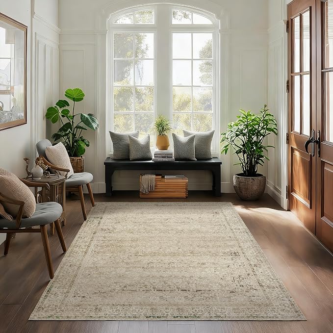 3x5 Small Entryway Area Rug Indoor - Image 2