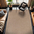 CAMILSON Easy Jute Rug 6x9, Indoor Outdoor Natural Color Fiber Area Rugs by CAMILSONIndoorOutdoorAreaRugs
