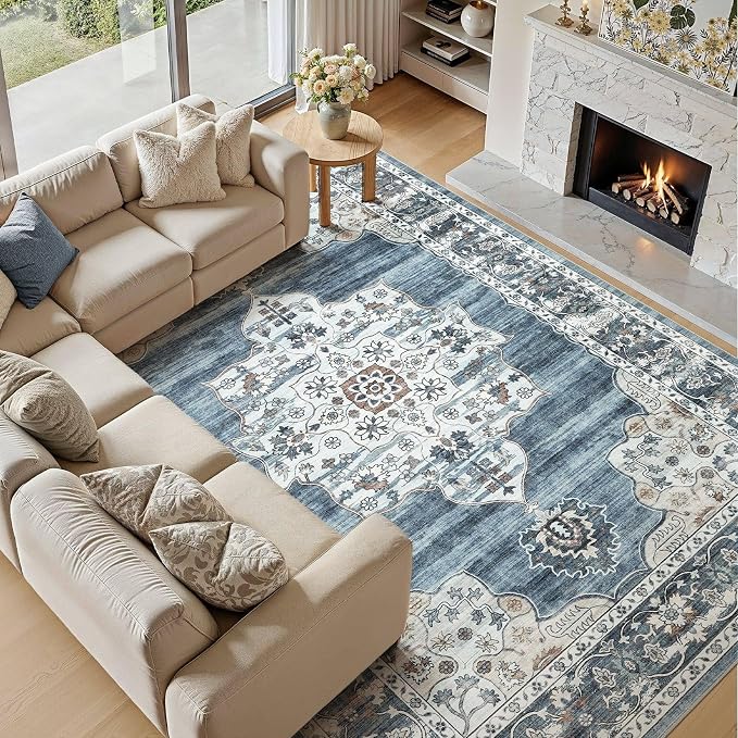 10x12 Washable Area Rug - Image 5