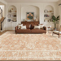 Madane 9x12 Area Rugs for Living Room, Machine Washable Vintage Rug by Madane