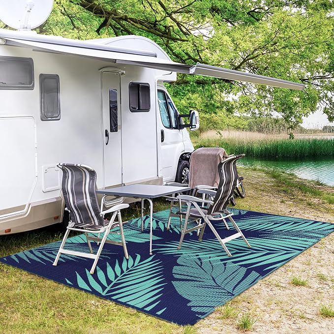 GENIMO Outdoor Rug 8' x 10' Waterproof - Image 5