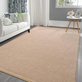 Pettop 4x6 ft Beige Area Rugs for Bedroom Living Room, Washable Memory Foam by Pettop