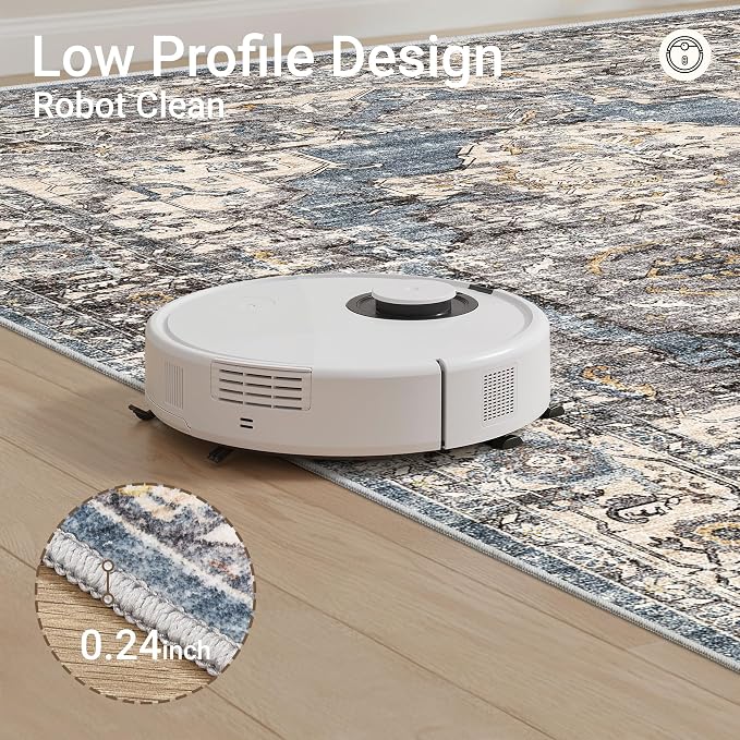 befbee 6x9 Area Rugs for Living Room, Super Soft Ultra-Thin Stain Resistant - Image 4