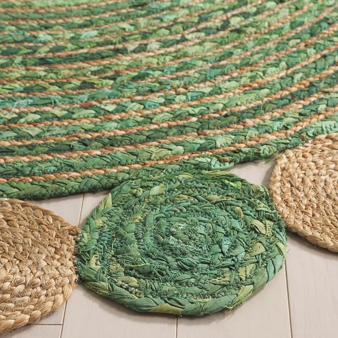 SAFAVIEH Cape Cod Collection Oval Rug - Image 3