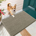 OLANLY Dog Door Mat for Muddy Paws 24x16, Ultra Absorbent Chenille Mud Doormat by OLANLY