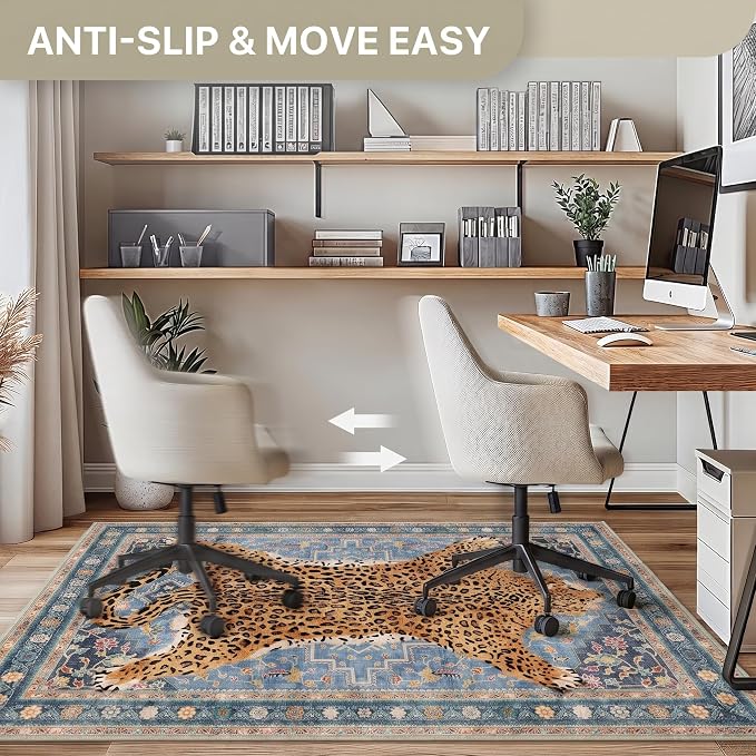 48"x72" Office Chair Mat for Hardwood Tile Floor, Under Desk Carpet Protector - Image 4