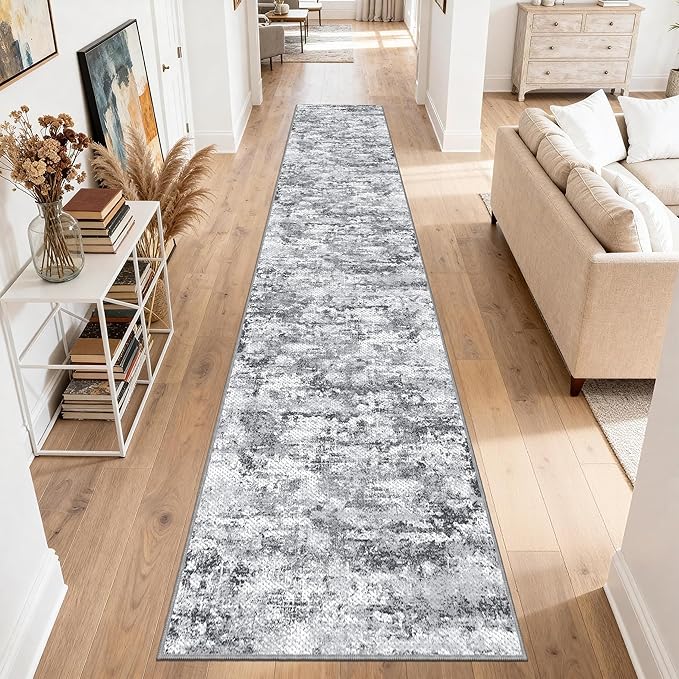 Washable Carpet Runners for Hallway 14ft-Non Slip Floor Runners for Dogs by TTelephant