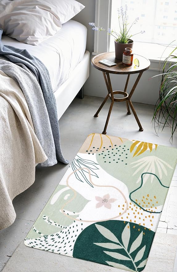 Lahome Green Washable Area Rug - Image 2
