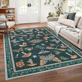 4 x 6 Rug Non-Slip Washable Carpet by ROYHOME