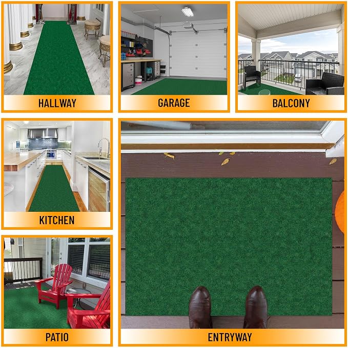 Ottomanson 2' x 22' Hallway Runner Extra Durable Non-Slip Rug Mat - Image 4