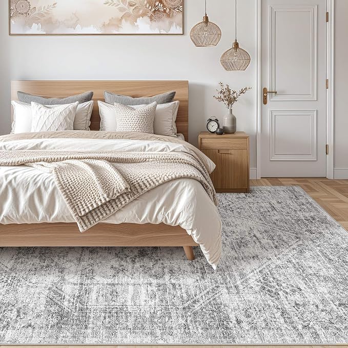 Vintage Living Room Area Rug 6x9 - Image 6