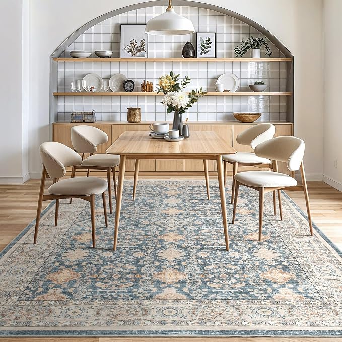 Vintage Living Room Area Rug 10x14 - Image 7