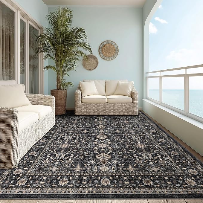 Ruaruarug Washable Area Rug 8x10 - Image 8