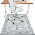 36"x60" Office Chair Mat for Hardwood Tile Floor, Under Desk Carpet Protector by BESBLEE
