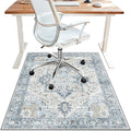 48"x60" Office Chair Mat for Hardwood Tile Floor, Under Desk Carpet Protector by BESBLEE