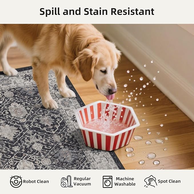 Kitchen Sink Rugs Set 0f 2: Washable Non-Slip Hardwood Floor Mat - Image 8