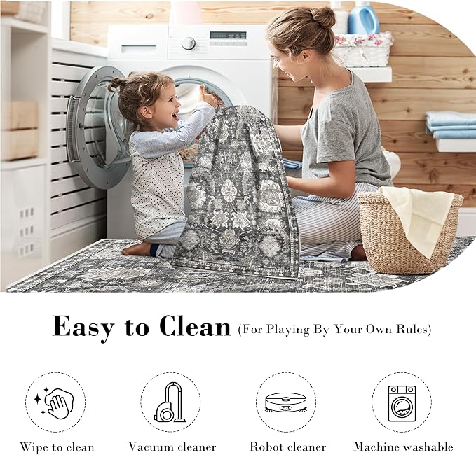 RUGSURE Washable Area Rugs - Image 6