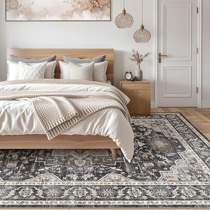 Vintage Living Room Area Rug 9x12 - Image 6