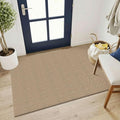KOZYFLY Washable 3x4 Woven Entry Area Rug, Braided Throw Rugs by KOZYFLY