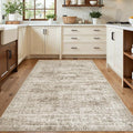 Soalmost Area Rugs 4x6 for Living Room, Vintage Washable Rugs for Dining Room by Soalmost