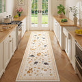 DUKINO 2x6 Washable Runner Rug for Hallway, Non Slip Animal Dog Kitchen Rug by DUKINO