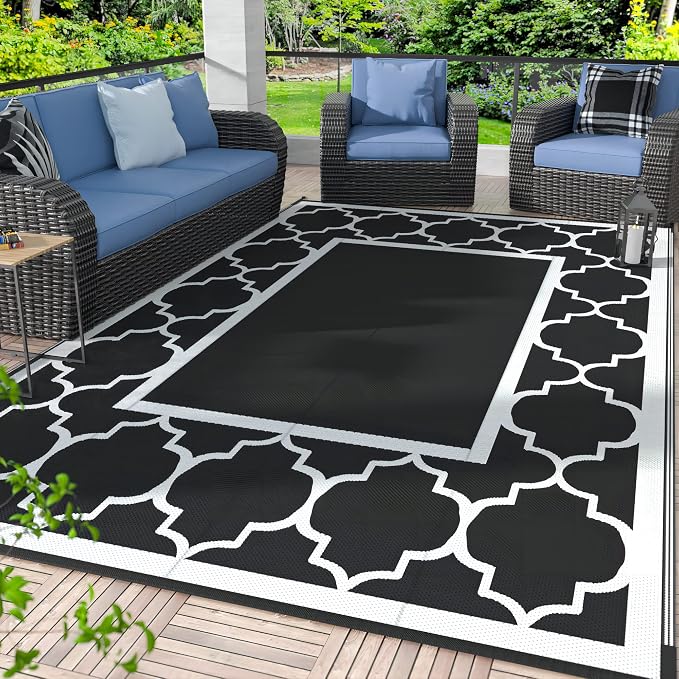 GENIMO 5' x 8' Outdoor Rug Waterproof by GENIMO