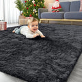 OLANLY 4x8 Area Rugs for Living Room Bedroom, Machine Washable Soft Fluffy by OLANLY