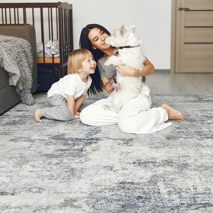 DMOYEST 12x15 Area Rug for Living Room, Washable & Non Slip Large Indoor Carpet - Image 6