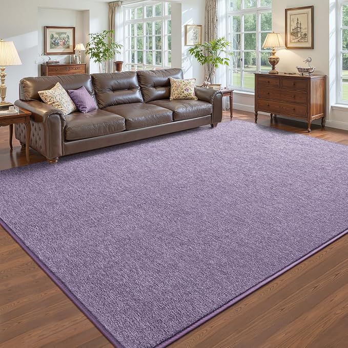 Pettop 4x6 Light Purple Area Rugs by Pettop