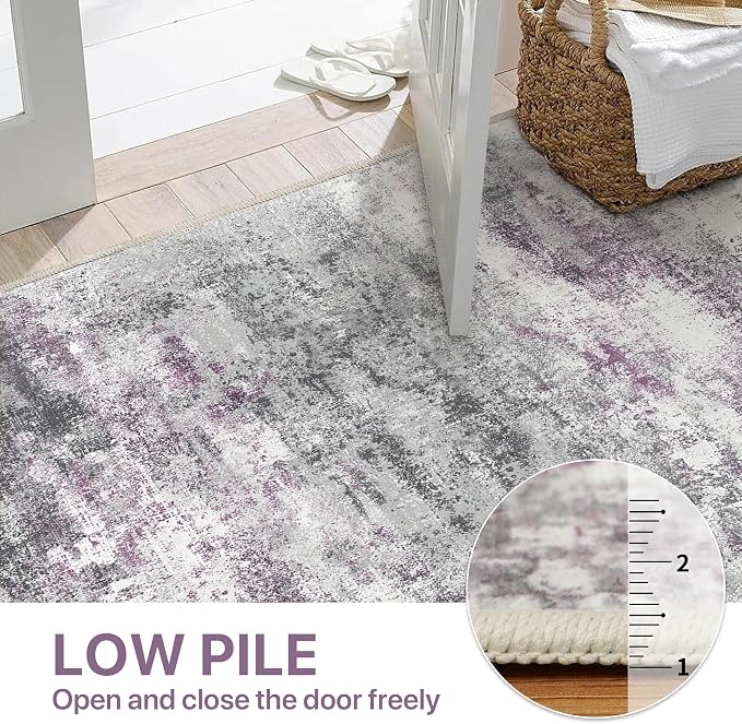 BEIMO Area Rugs 6x9 for Living Room Bedroom, Modern Abstract Machine Washable - Image 9