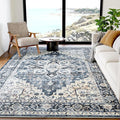 AMADA HOMEFURNISHING 5x7 Area Rugs, Washable Living Room Rug Low-Profile by AMADAHOMEFURNISHING