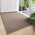YDKGL Door Mat 24"x35", Dirt Resistant and Absorbent, Non-Slip Rubber Backing by YDKGL
