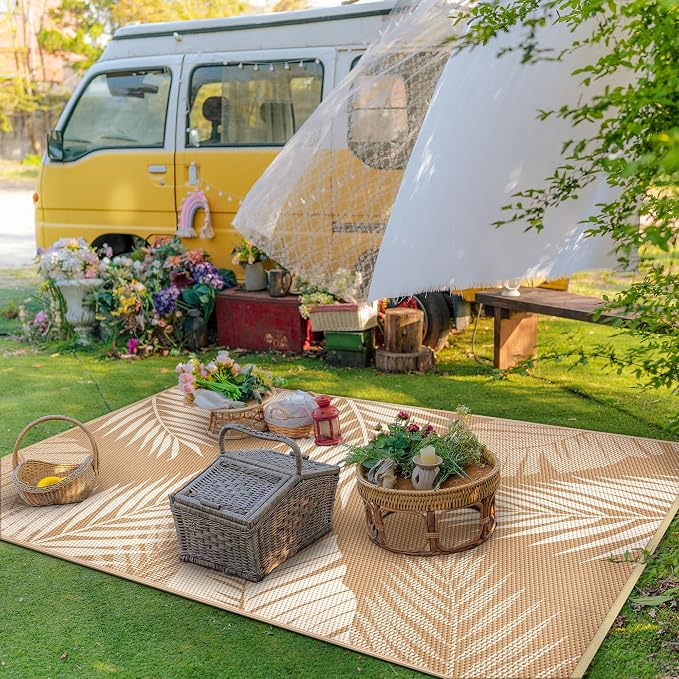 GENIMO Outdoor Rug 8' x 10' Waterproof - Image 3