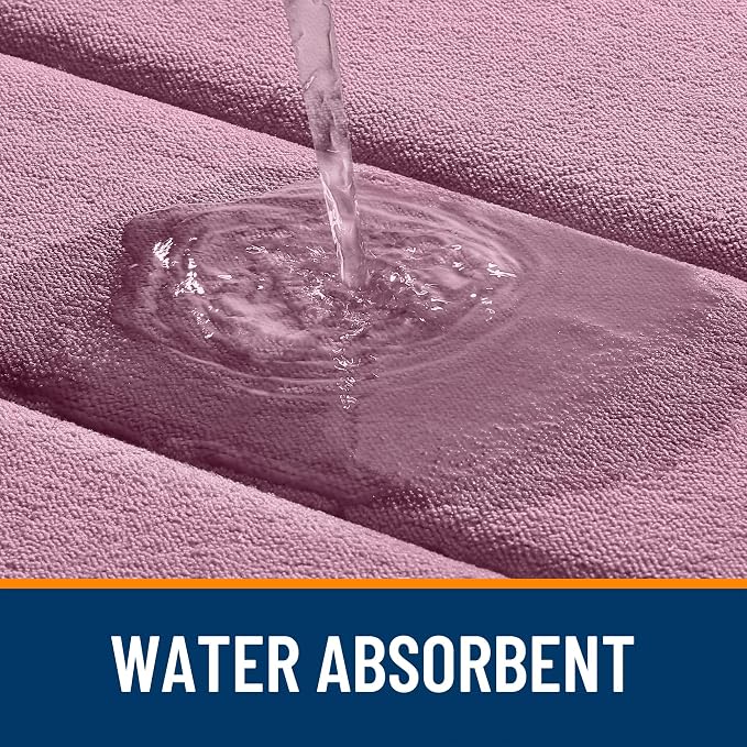 OLANLY Memory Foam Bath Mat 59x35, Super Soft Absorbent Bathroom Rugs, Quick Dry - Image 4