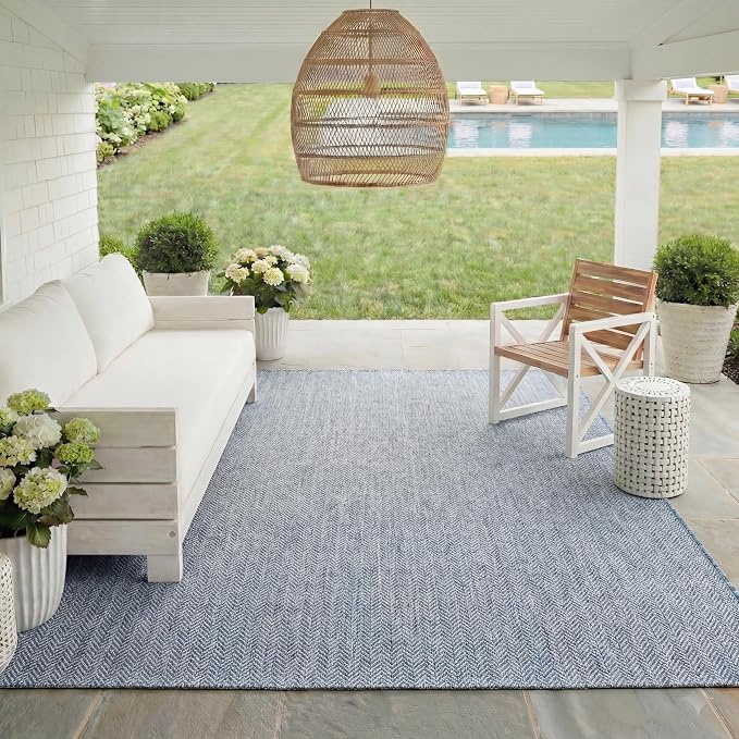 SAFAVIEH Outdoor Area Rug 6'7"x9'6" - Image 10