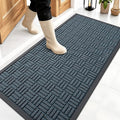 OLANLY Front Door Mat Outside Entrance 47x23, Heavy Duty Sturdy Natural Rubber by OLANLY